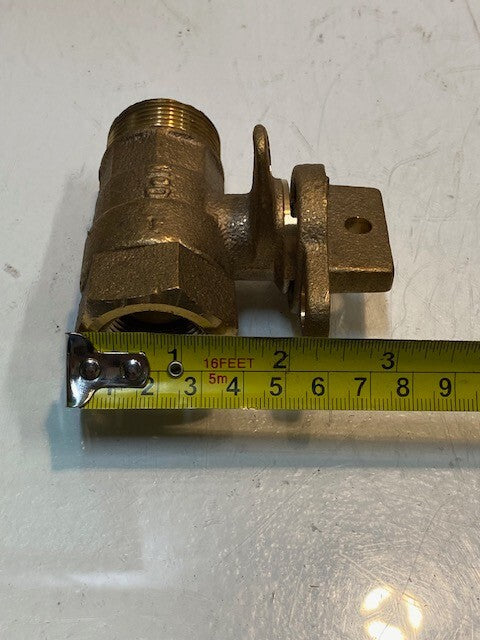 McDonald 300W Lockable Brass Curb Valve NL Valve