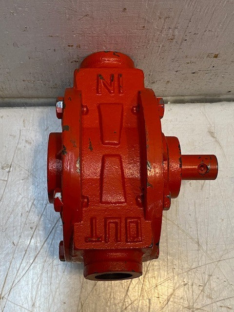Wesco Industrial Hand-Operated Red Rotary Drum Transfer Pump Section Piece