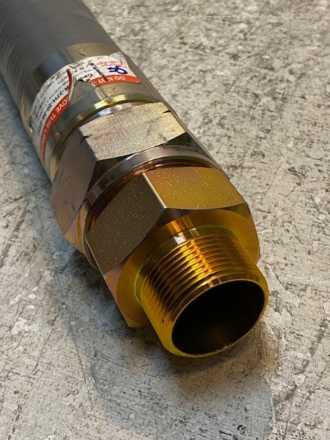 Chicago Fitting Flexible Gas Meter X-Riser XR-27H-20-36-ZDC 40-1/2" Long 60mm OD