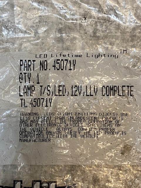 Truck-Lite 45071Y Rectangular LED 12V Amber Light 45701 | 45 LED