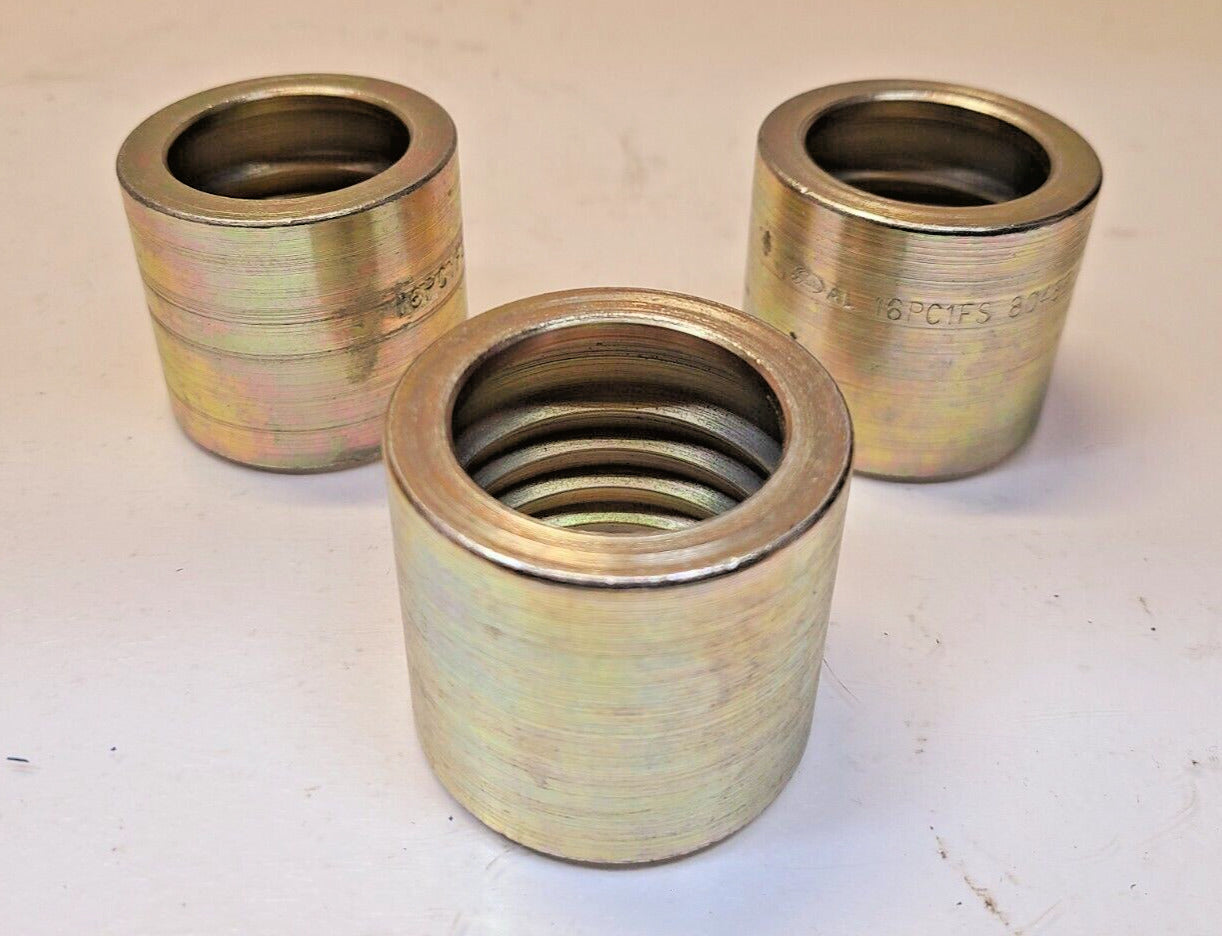 3 Quantity of Gates Hydraulic Hose Fittings 16PC1FS | 72660716 | 80488 (3 Qty)