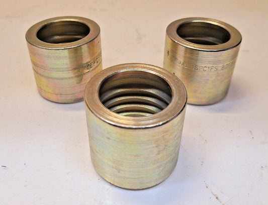 3 Quantity of Gates Hydraulic Hose Fittings 16PC1FS | 72660716 | 80488 (3 Qty)