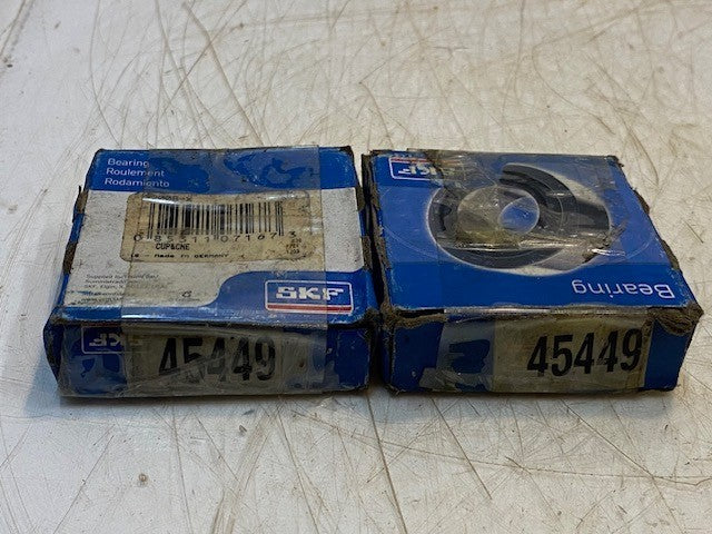 2 Qty of SKF Bearings 45449 Single Row Tapered Roller Bearings 21258C (2 Qty)