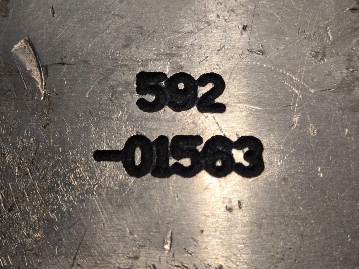Hydraulic Pump Cover 592-01563 | KHF1580 | 2-1/4" Inlet/Outlet | 4 Bolt