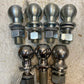 7 Quantity of Assorted 2" 5,000 lbs Trailer Ball Hitches 2-1/8" Shank (7 Qty)