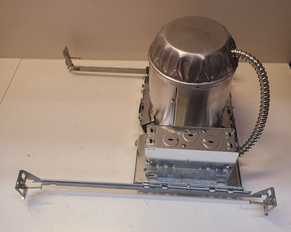 6 Qty of USA LIGHT 5" Air Tight IC Recessed Housings US-105ICAT (6 Qty)