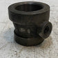 UFF Black Pipe Fitting Reducing Tee Cast Iron 2" x 1-1/2" 300 Psi C128