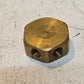 10 Quantity of Hex Pneumatic 3-Way Manifolds | 5/8" Inlet 1/2" Outlets (10 Qty)