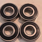 4 Quantity of SST Ball Bearings 6203-2RS-5/8C3 | 40 mm OD 5/8" Bore (4 Qty)