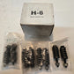 8 Quantity of H-6 Exhaust Bolts with Springs M8 x 25mm Threaded Section (8 Qty)