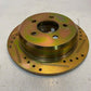 Gold Brake Disc Rotor Min Thk 9.5MM Max Dia 185.5MM 11-1/4" OD 71mm Bore