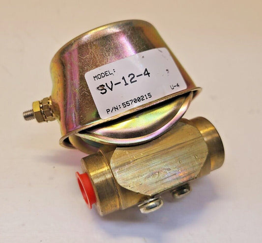 Murphy Valve Diesel Fuel Shutoff Valve Model SV-12-4 | 55700215 | 12 VDC  10 W