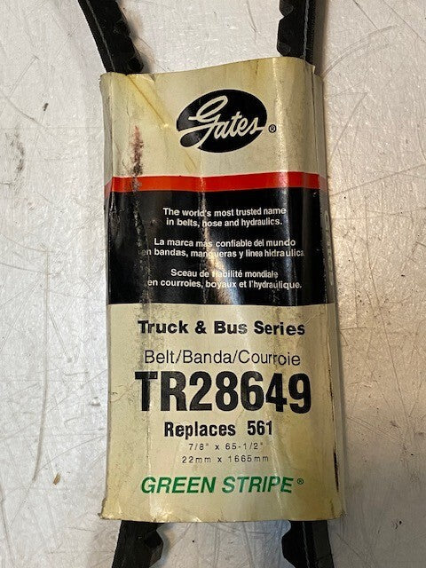 Gates TR28649 Drive Belt Replaces 561