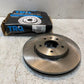 TRQ Brake Rotor BRA74180 | 55148 | 210320 | Min Thk 27.4 MM