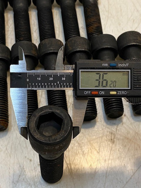 16 Quantity of FKE 12.9 Socket Head Cap Screw Bolts 4-3/8" Long (16 Quantity)