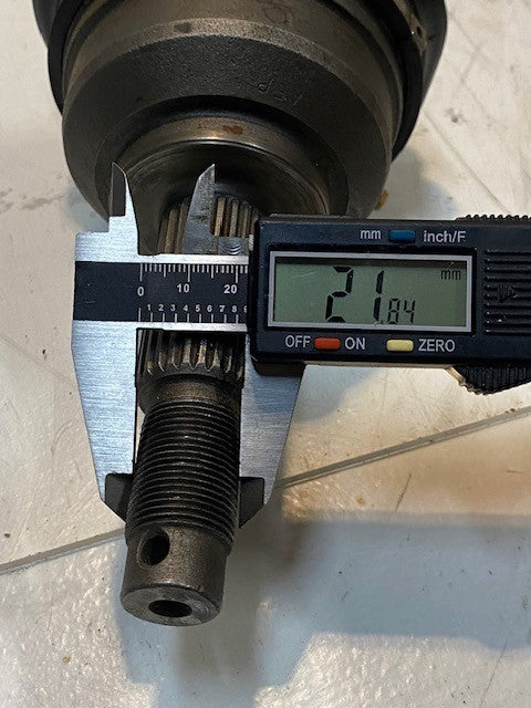 CV Axle Half-Shaft Assembly 4344114-45526-0485 | BT-262 | 25-Spline