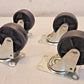 4 Quantity of Heavy Duty Plastic Casters 3" Diameter (4 Qty)