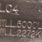 2 Quantity of Weld-on Mountings 5,000 Lb  LC4 (2 Qty)