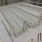9 Pack of 24” Steel Wire Hook Racks - SEE ALL PICTURES, SOME HAVE BENDS