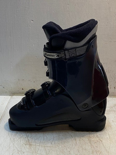 Nordica Exopower Trend 07 Black & Blue Ski Boots Size 25.0 | 290mm | 250-255