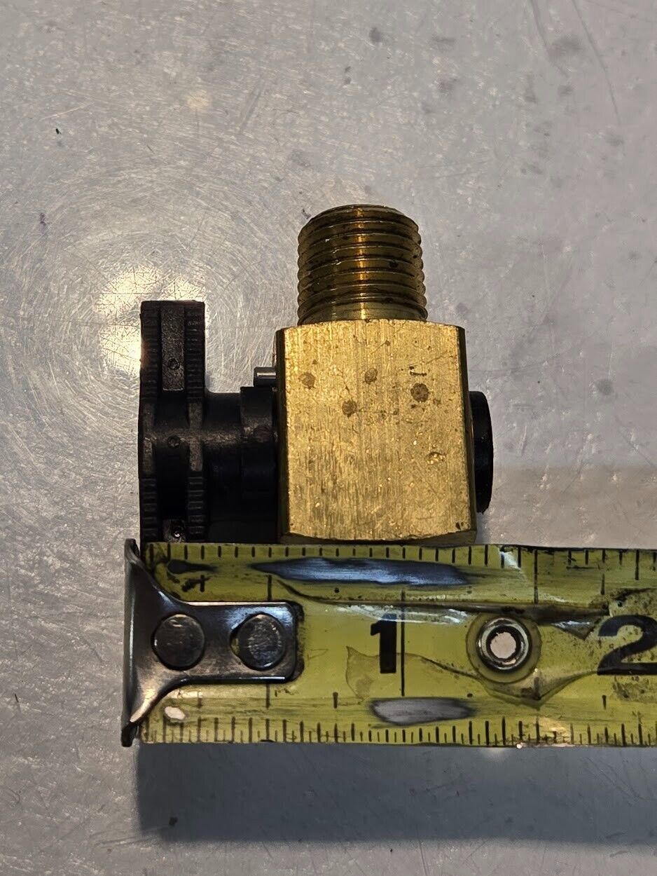 5 Quantity of Quarter Turn Plug Valves 1/4"x1/4" MPT for Parker PV607-4 (5 Qty)