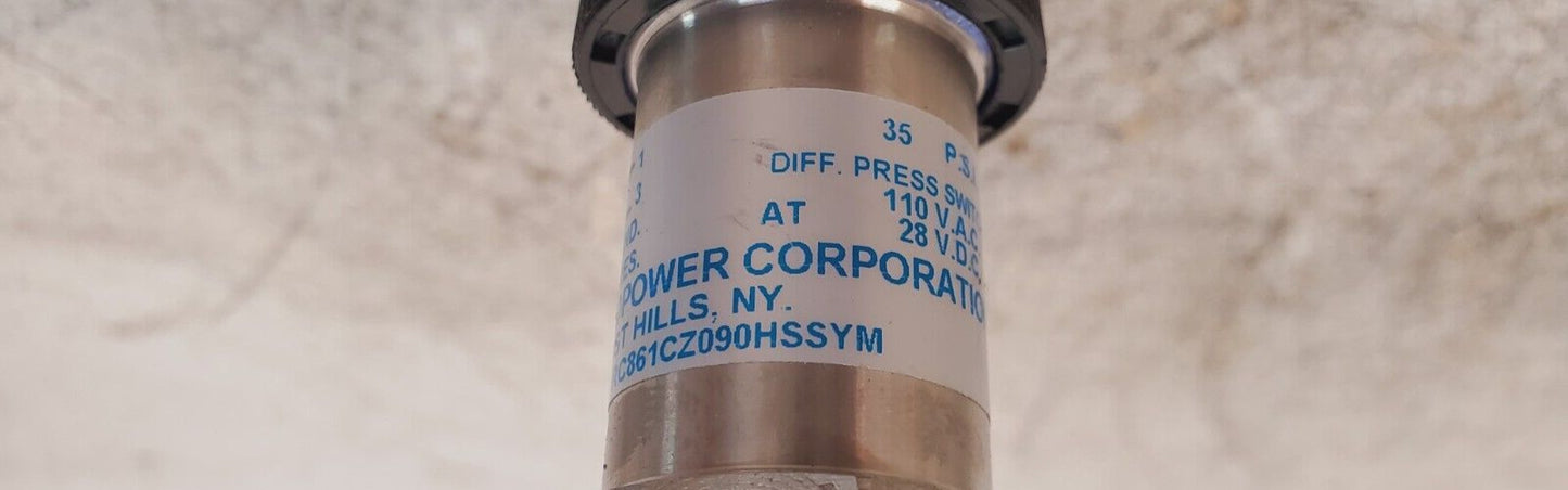 Pall Aeropower Corporation RC861CZ090HSSYM | B12 | GDM | 110VAC 28VDC