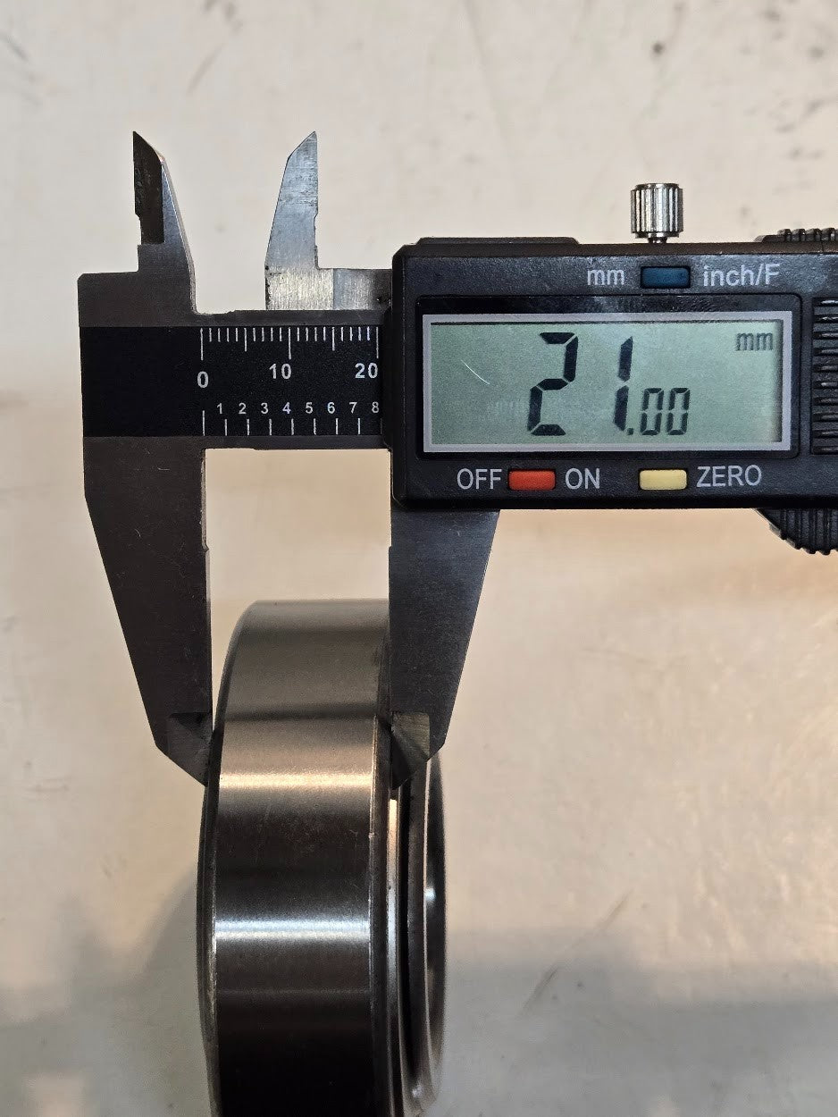 Metal Shielded Ball Bearing 88128R | 80 mm OD 38.9 mm Bore 27.37 mm Thick