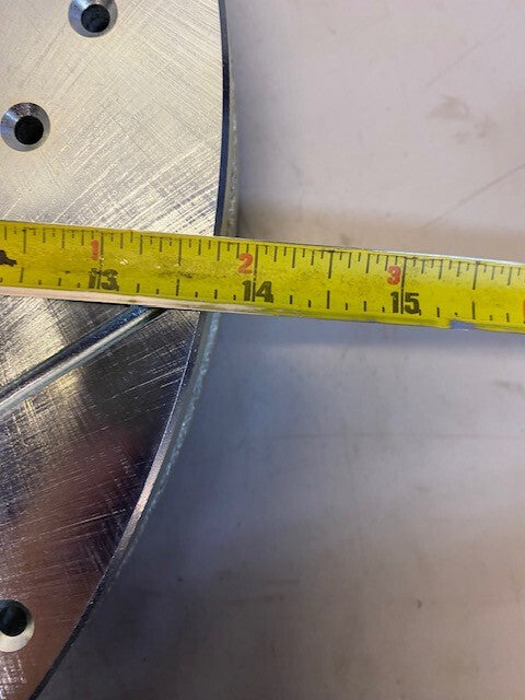 Dynamic Friction Brake Rotor For Ford 6x135mm Bolt Pattern 631-54204L, 1071038