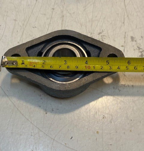 2 Qty of PEER 2-Bolt Flange FT206 Insert Bearing UC206-18 | 28mm Bore (2 Qty)