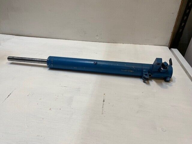 Hydraulic Cylinder, Blue, MK2165 26-1/2" Long 7-3/8" 21mm Shaft 51mm OD