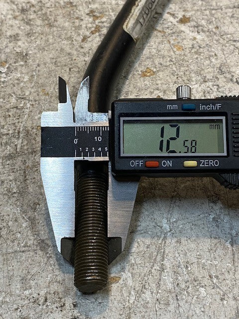 Briggs & Stratton Steering Arm Drag Link 1708084SM 18" Long 13mm Thread 16mm OD