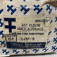 Truly Tubular 45 Deg Male & Female Steel Tube Fittings 45MF-8 (Box Of 150)