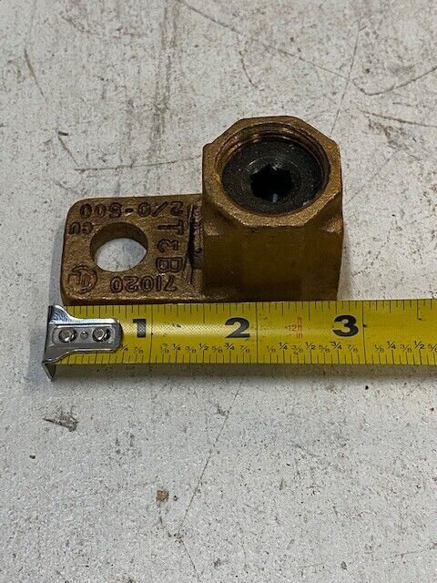 Thomas & Betts 71020 Mechanical Copper Cone Screw Lug Connector 2/0-500 Wire