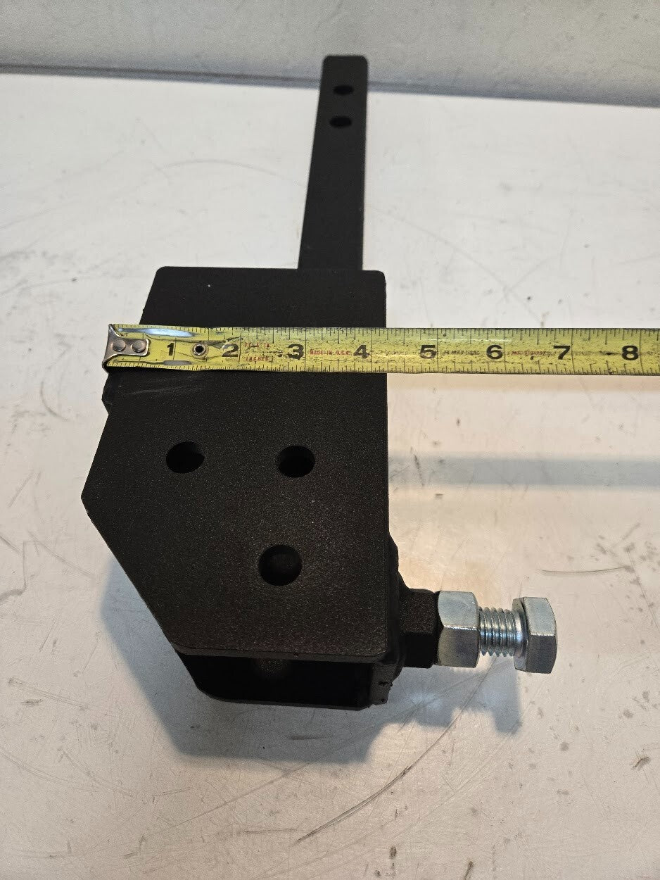 Flip Adapter for EZ-Carrier with Pins and Reflectors | 1-1/4" x 10" Shank