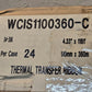 24 Quantity of Thermal Transfer Ribbons WCIS1100360-C | 4.33" x 1181' (24 Qty)