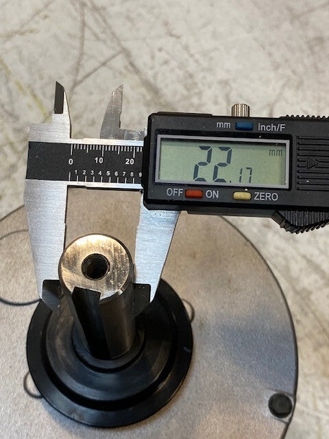 Marathon Motor ME141933, 3-1/3" 22mm Shaft, 900 RPM, 60 HZ, 2.3 HP, 230 V