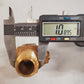 Ford Corporation Stop Valve 3/4" AWWA x Flare Brass