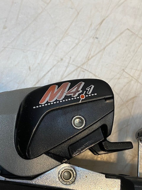 Marker M4.1 Logic Biotech Toe Ski Boot Bindings Complete Pair Black