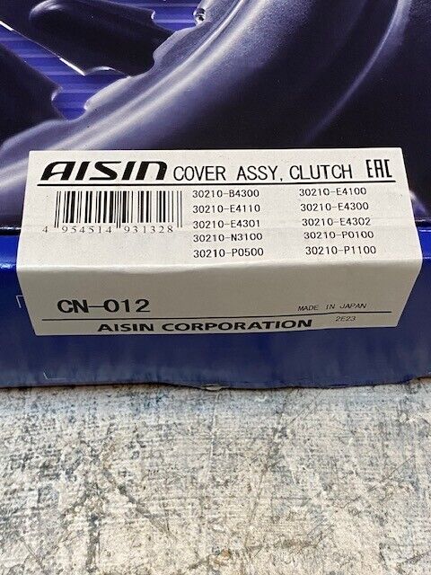 Aisin Clutch Pressure Plate CN-012