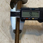 Metal Conveyor Screw Auger Shaft Industrial Part 6-Spirals 18" Long 2-1/4" Dia.