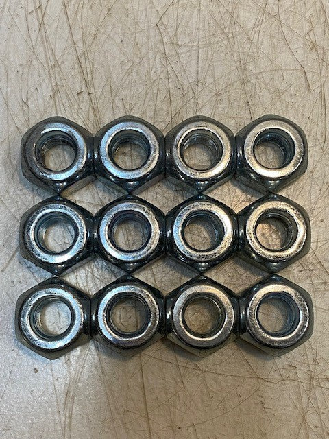 12 Quantity of Euclid E-5652-R Right Hand Wheel End Cap Nuts (12 Quantity)