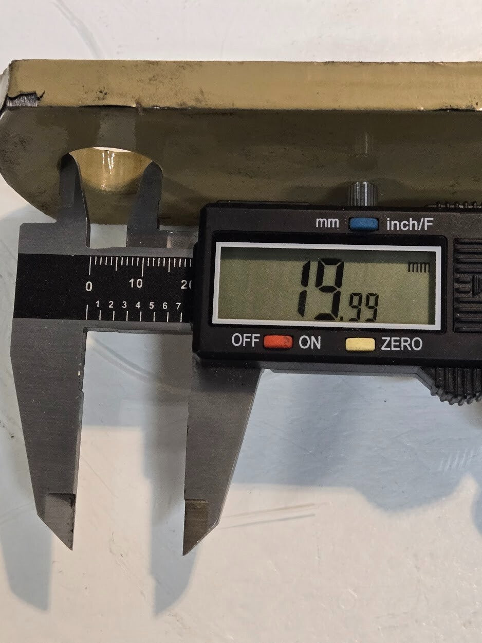 Land Pride Box Scraper Hitch Top Rear Brace 303-121D | 34" Long 2" Wide