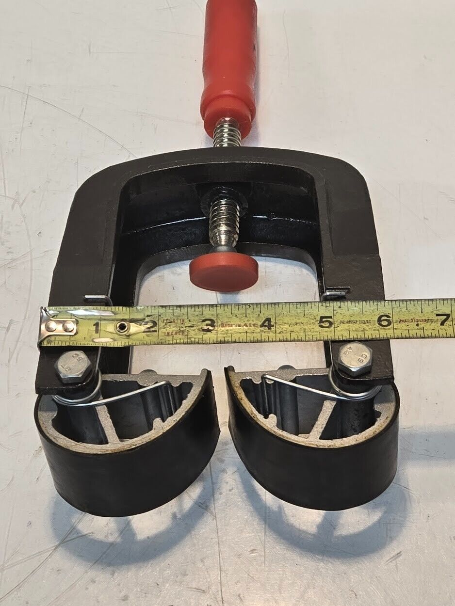 Edge Clamp for Bessey KF4 | 4" Opening  5" Throat Depth 1 7/8" Pad Width