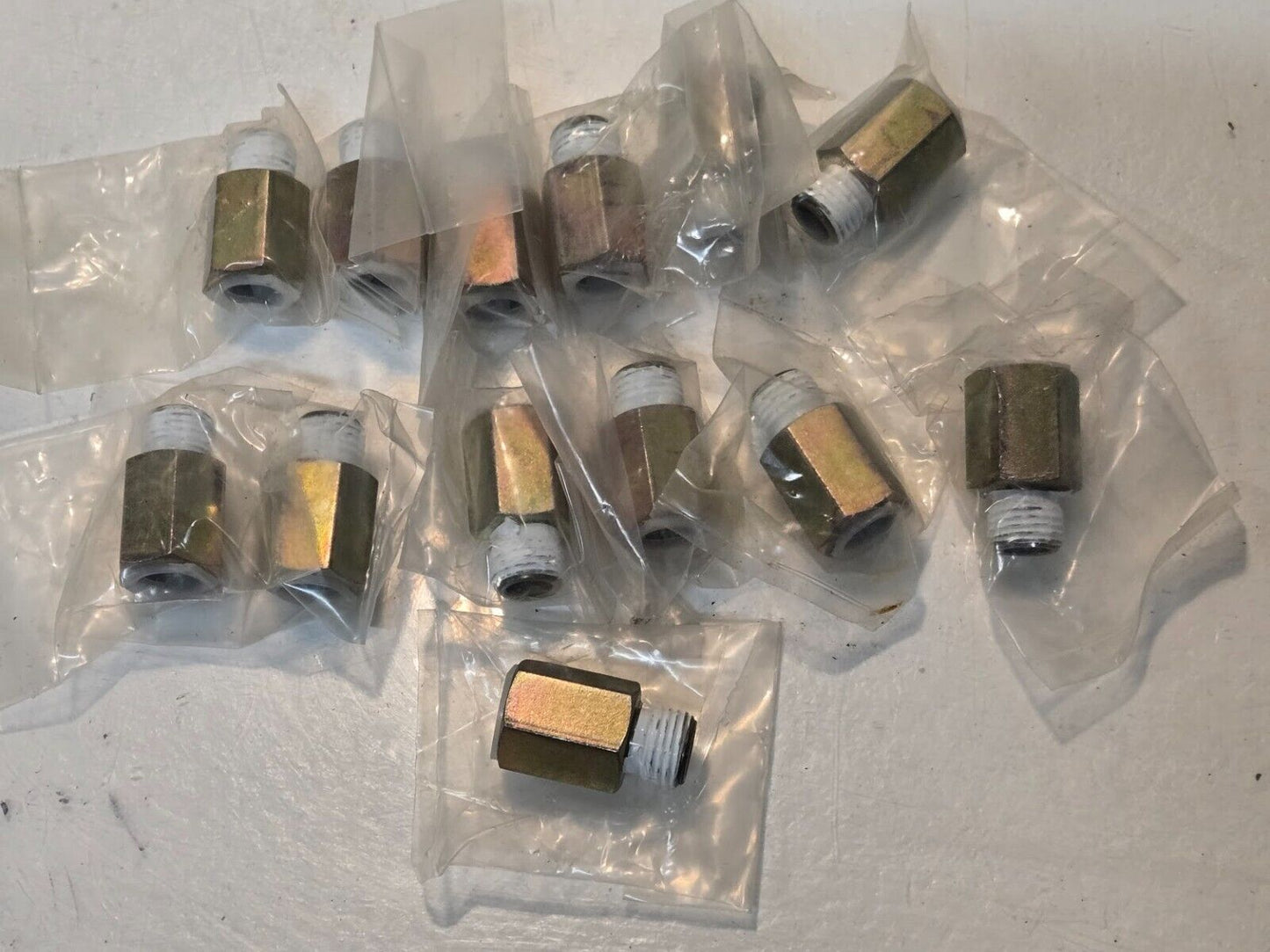 13 Quantity of 3/8" x 5/16" Transmission Cooler Line Fittings for Ford (13 Qty)