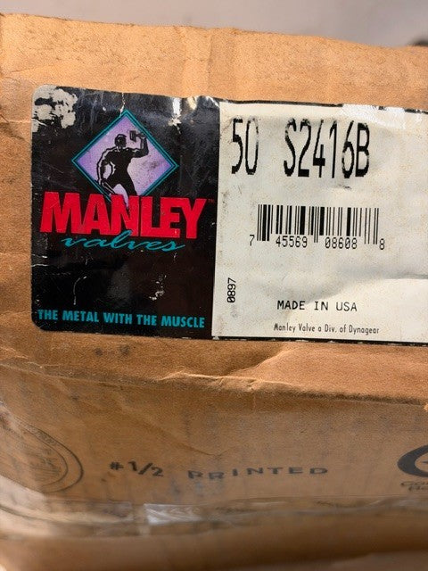 7 Quantity of Manley S2416B Valves | 4-1/2" Long 36mm OD (7 Quantity)