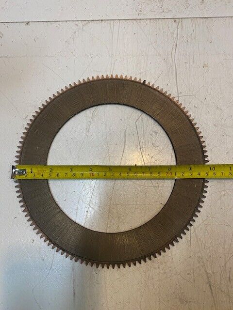 Crawler Loader Winch Clutch Friction Disc Plate 119-Teeth 10" OD