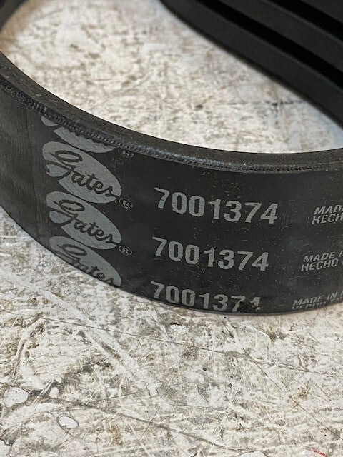 Gates 7001374 Drive V Belt 3030-01-431-8928 | 9286-6076