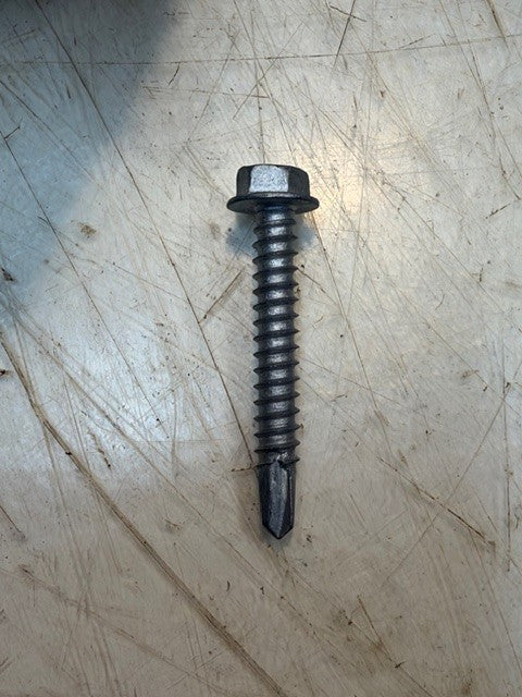 2 Boxes of 50 Self-Drilling Screws 12-14 x 1-1/2" Hex Washer Heads (100 Total)