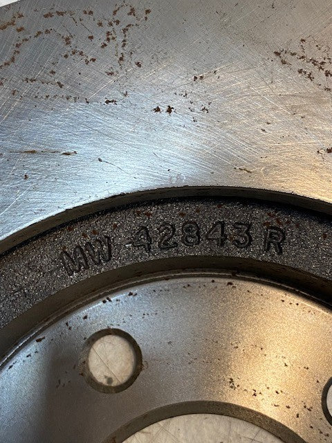 Brake Disc Rotor 3359B W-5 Min Thk 22.4 MW 42843R 63909 | 11" OD 5x115mm