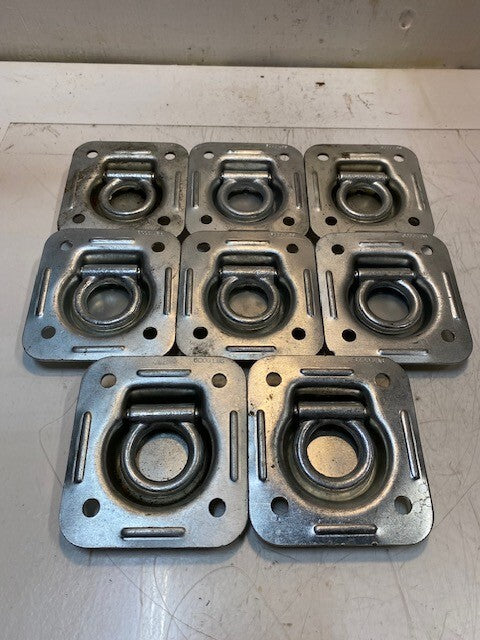 8 Quantity of RI Recessed Tie Down Rings 6000 lbs Capacity (8 Quantity)